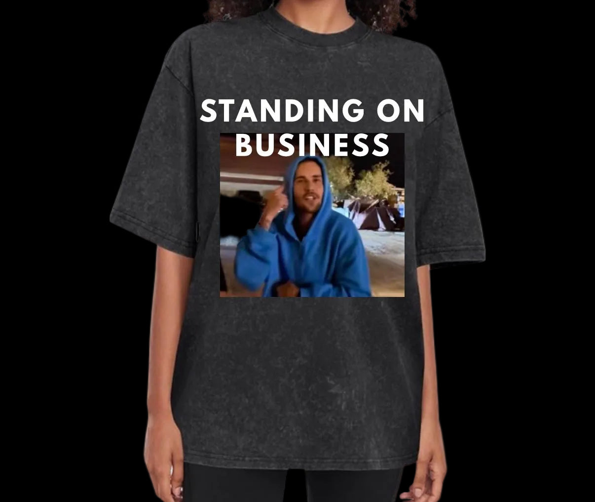 Justin Bieber Oversized Tee