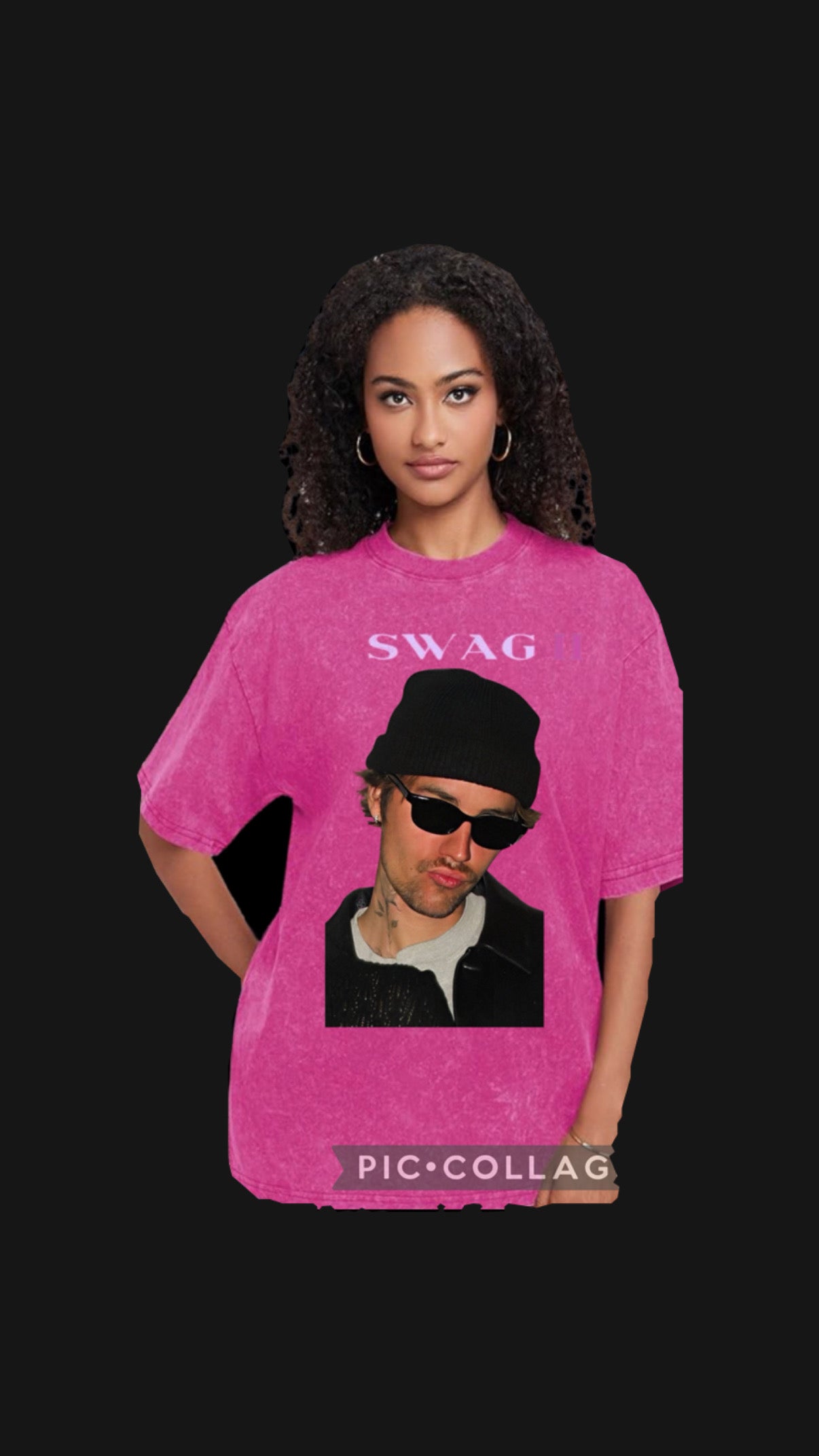 Justin Bieber Swag Oversized Tee