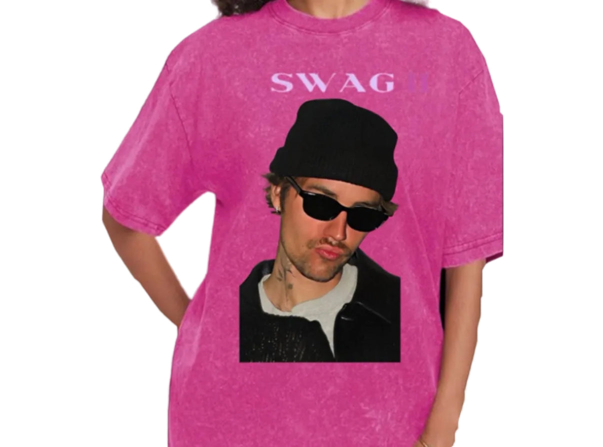 Justin Bieber Swag Oversized Tee